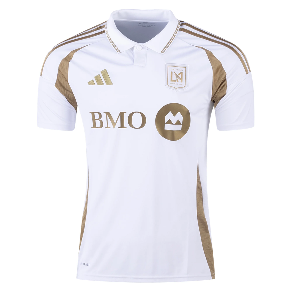 adidas LAFC Away Jersey 25/26 (White/Gold)