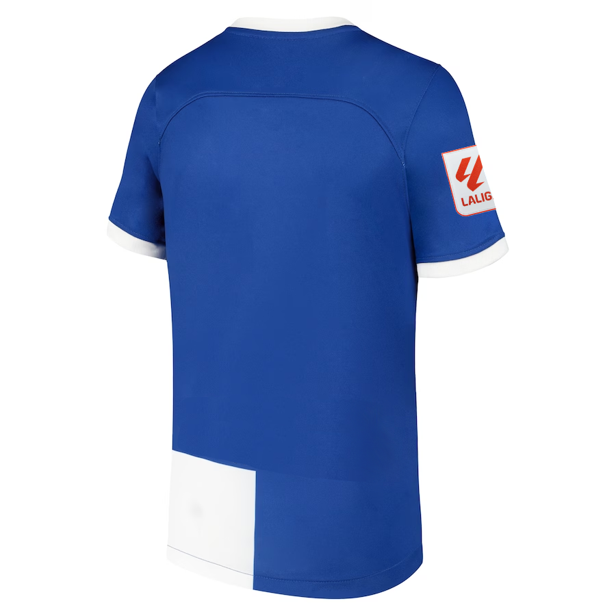 Nike Atletico Madrid Away Jersey w/ La Liga Patch 23/24 (Old Royal/White)