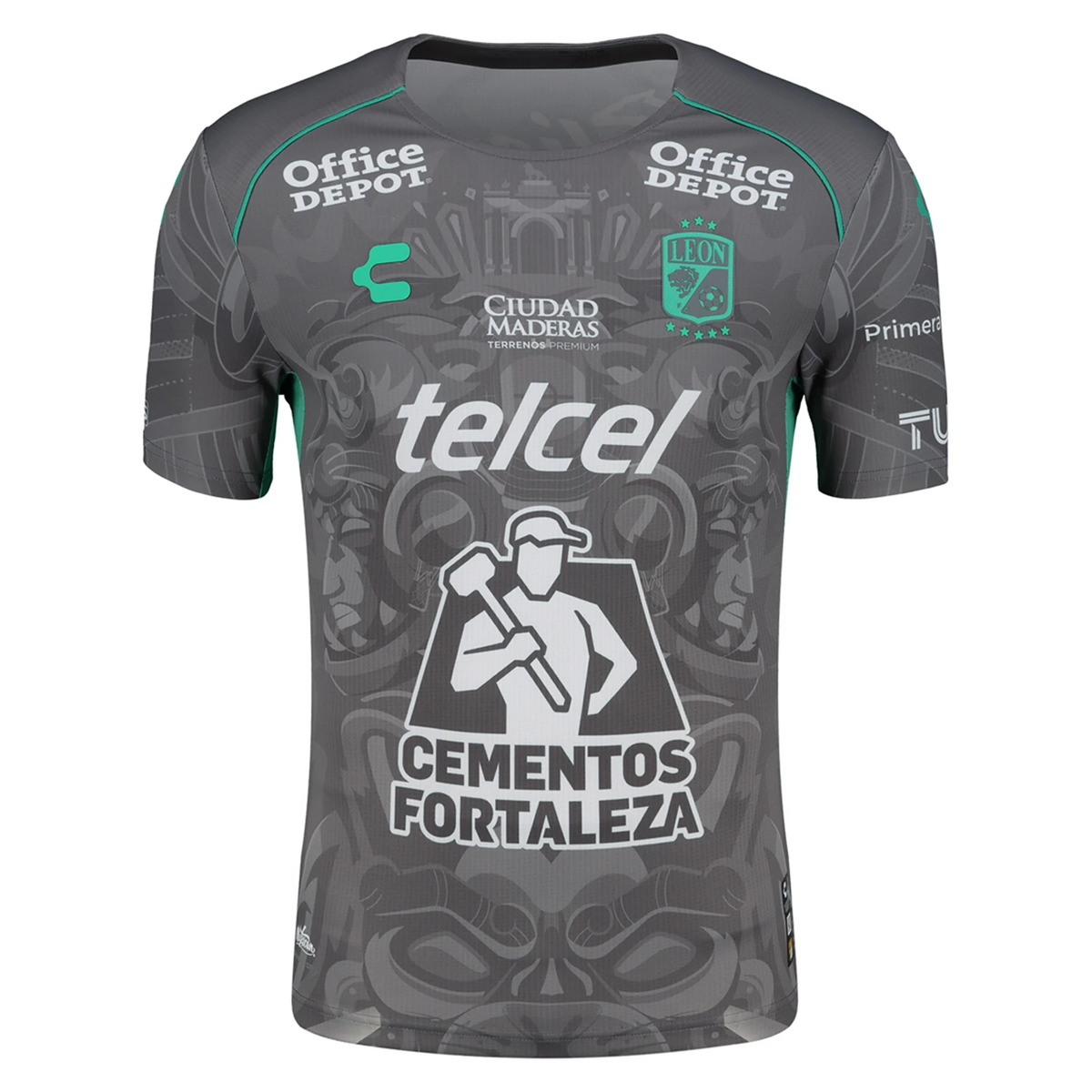 Charly Carlos Cisneros Leon Third Jersey 24/25 (Grey/Green)