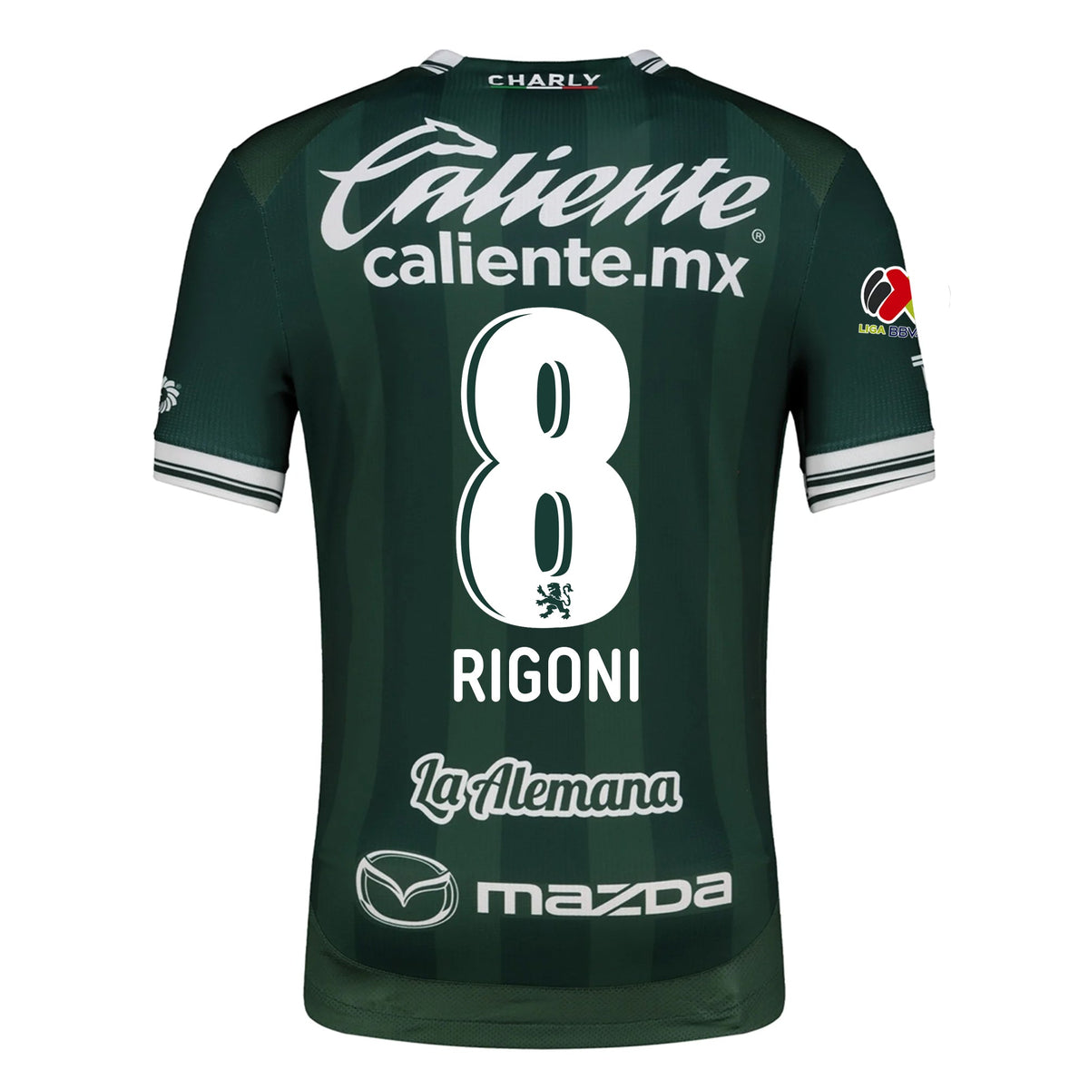 Charly Emiliano Ariel Rigoni Men's Leon FC Home Jersey 25/26 w/ BBVA Liga Patch (Green)