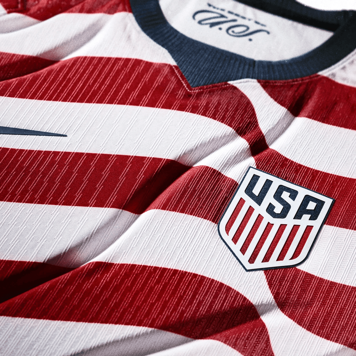 Nike Mens Weah United States Match Authentic Home Jersey 2026 (Sail/Midnight Navy)