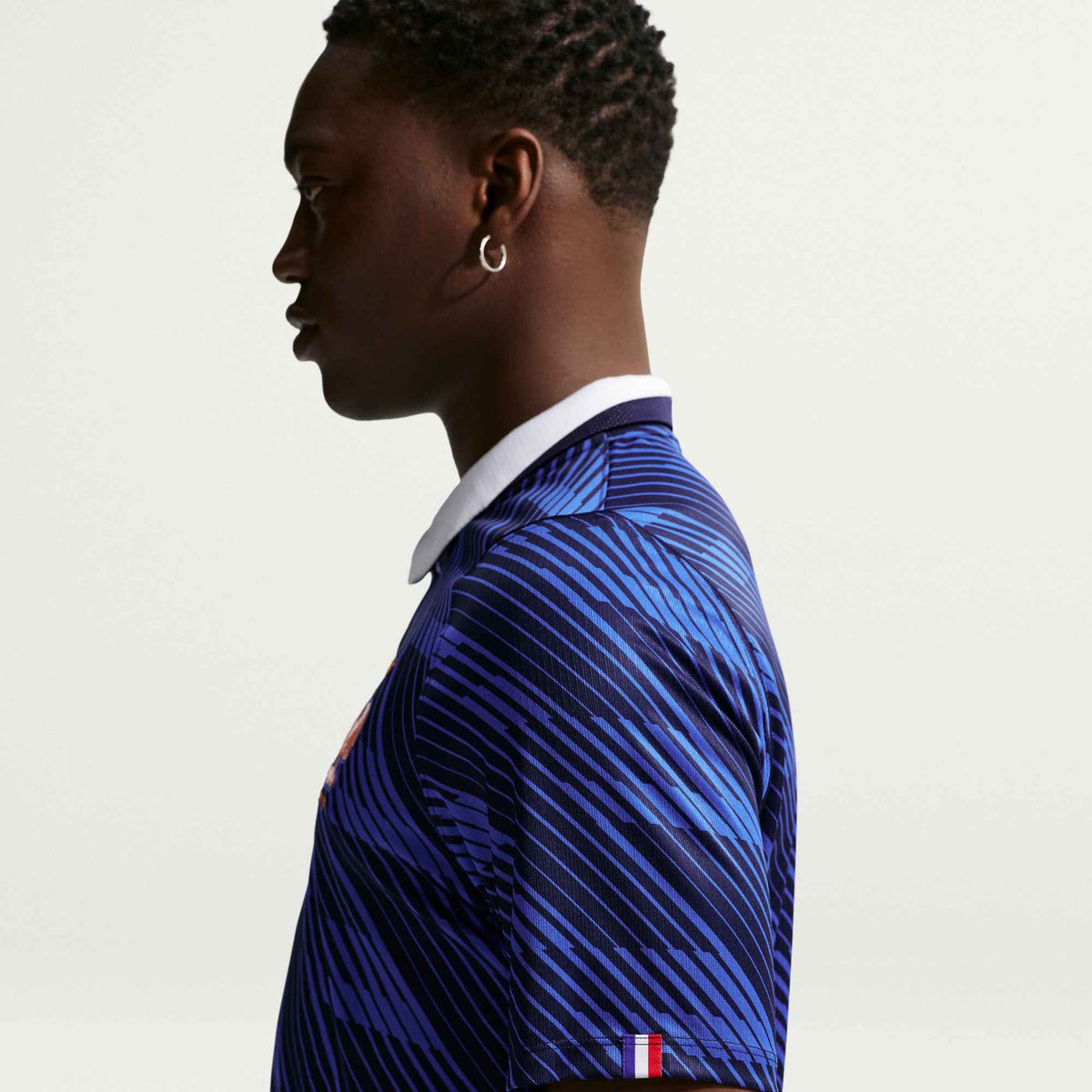 Nike Men's France DÃ©sirÃ© DouÃ© Home Stadium Jersey 2026 (Game Royal/Metallic Copper)