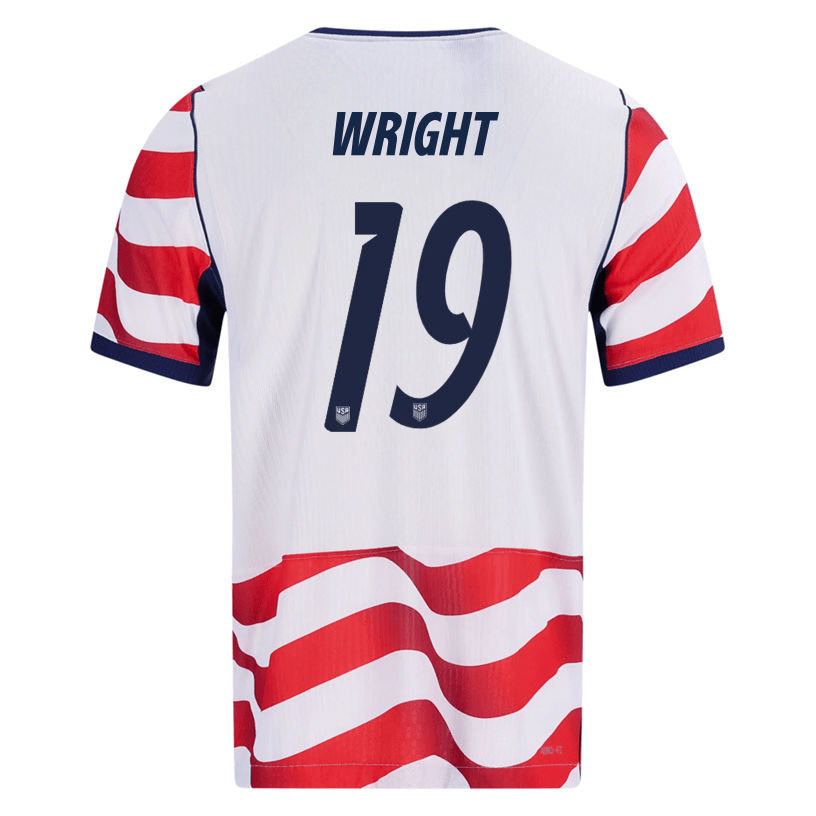 Nike Mens Wright United States Match Authentic Home Jersey 2026 (Sail/Midnight Navy)