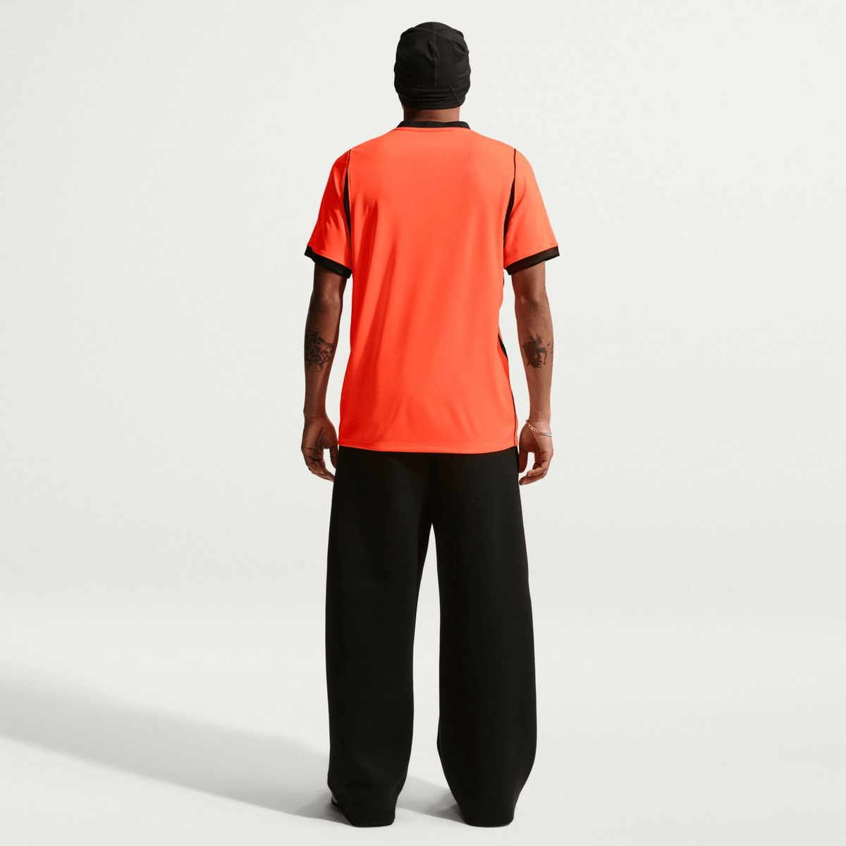 Nike Netherlands Jurrien Timber Home Jersey 2026 (Hyper Crimson/Black)