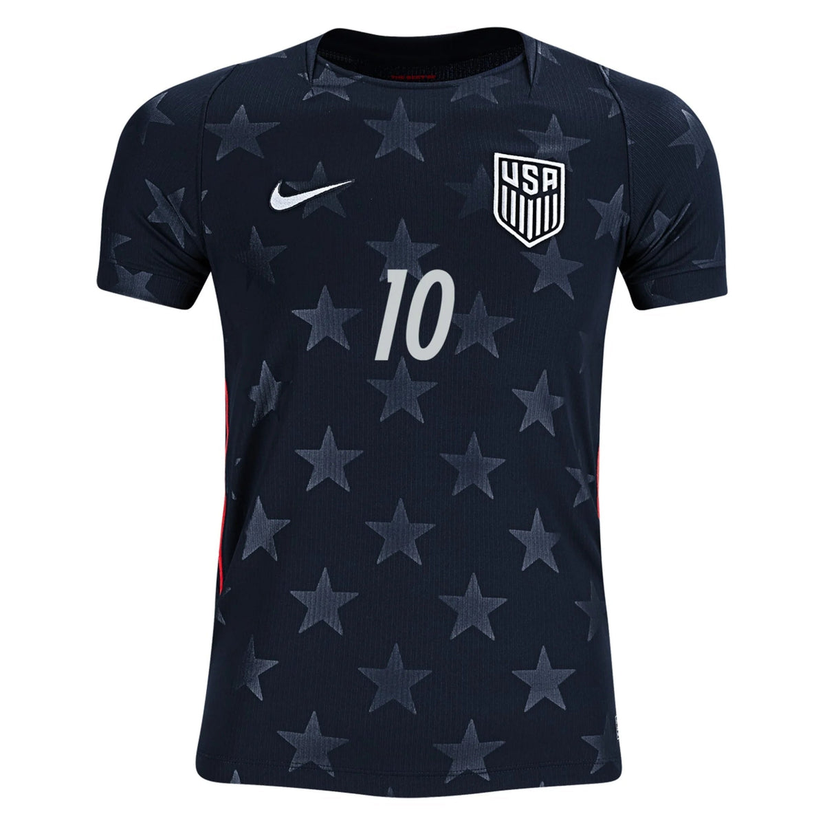 Nike Youth Christian Pulisic United States Away Stadium Jersey 2026 (Dark Obsidian/Pure Platinum)