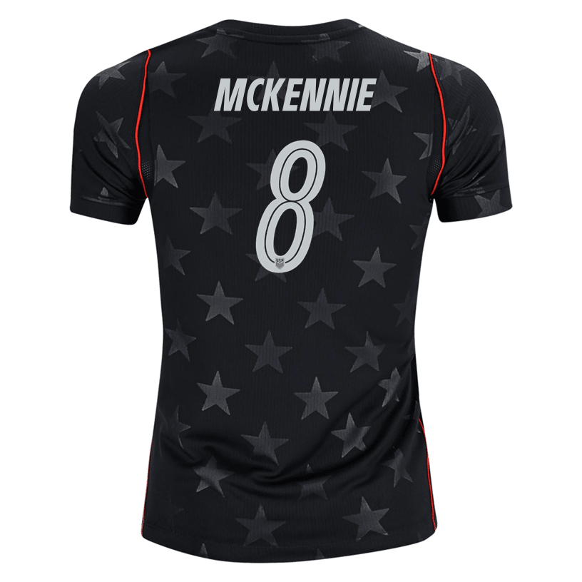 Nike Youth Mckennie United States Away Stadium Jersey 2026 (Dark Obsidian/Pure Platinum)