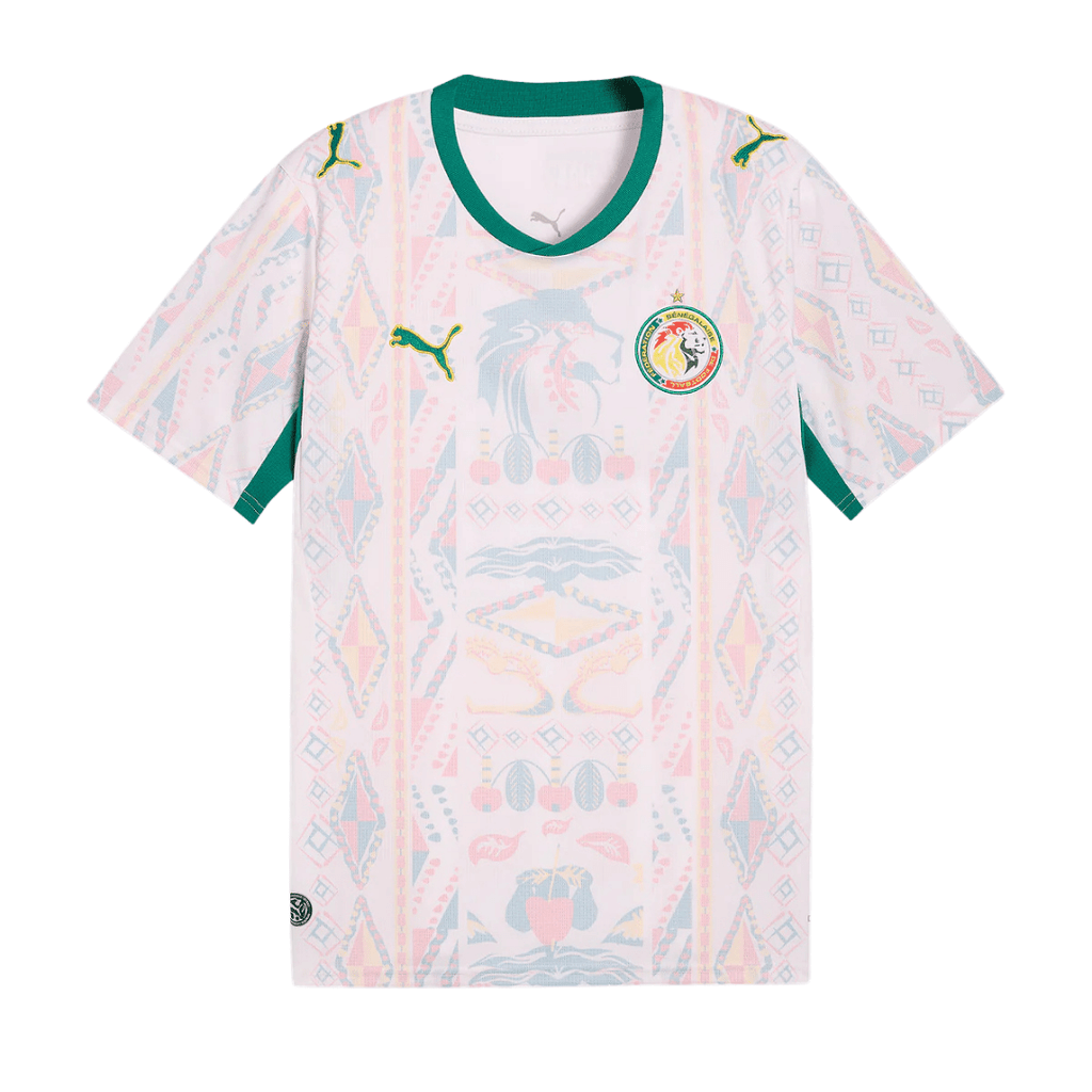 Puma Mens Senegal 2026 Home Jersey (White/Green)