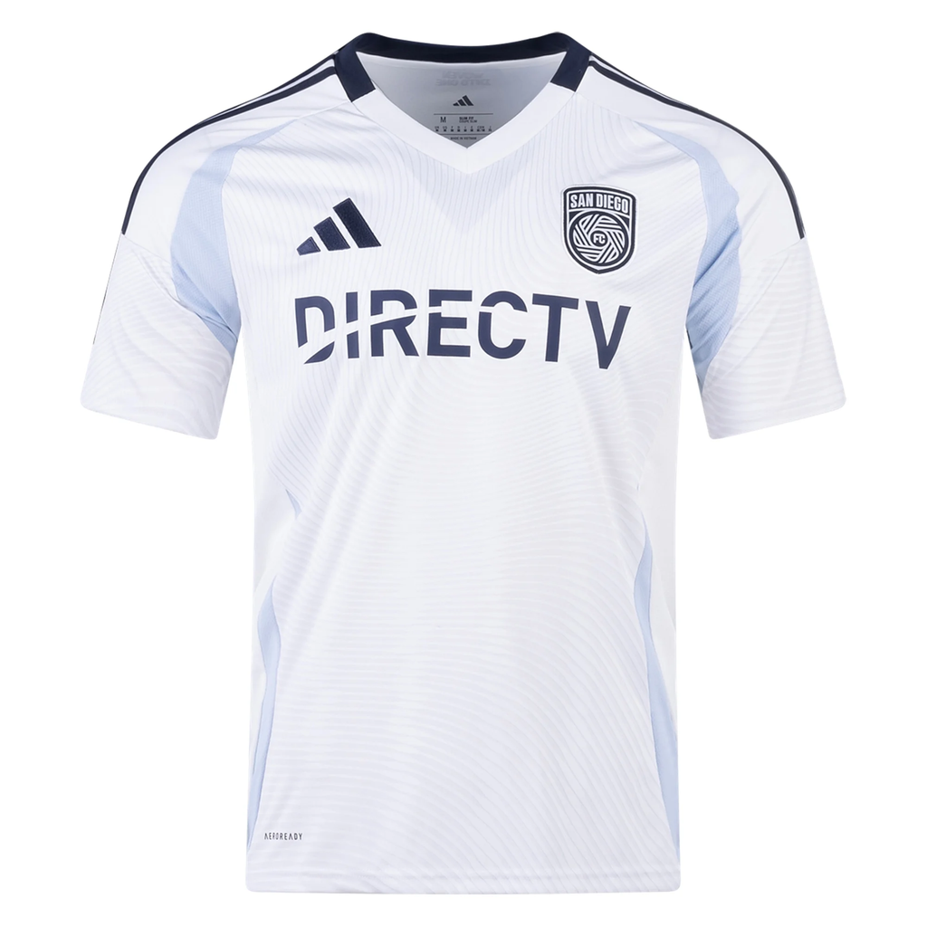 adidas Ian Pilcher San Diego FC Away Jersey 25/26 (White)